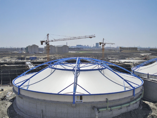 上海市污水池加盖膜结构景观 - 哪里好